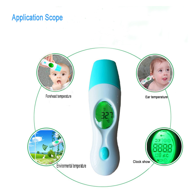 Medical Baby Thermometer Precision Number 1 Second Measurement Memory and Fever