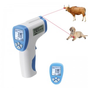 Ruční teploměr pro zvířata se běžně používá k měření teploměru pro zvířecí tělo