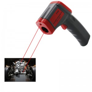 Laserový digitální digitální infračervený teploměr Měřicí bod pistole Provozní teplota 0-50 stupňů průmyslový kontaktní teploměr